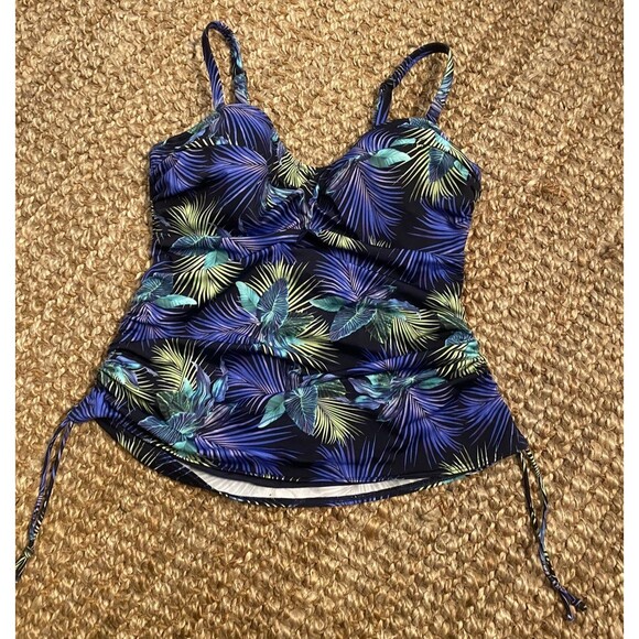 Fantasie Cup fitting Underwire Tankini Swim Top US 36D UK 80D Tropical Vacation - Picture 10 of 14